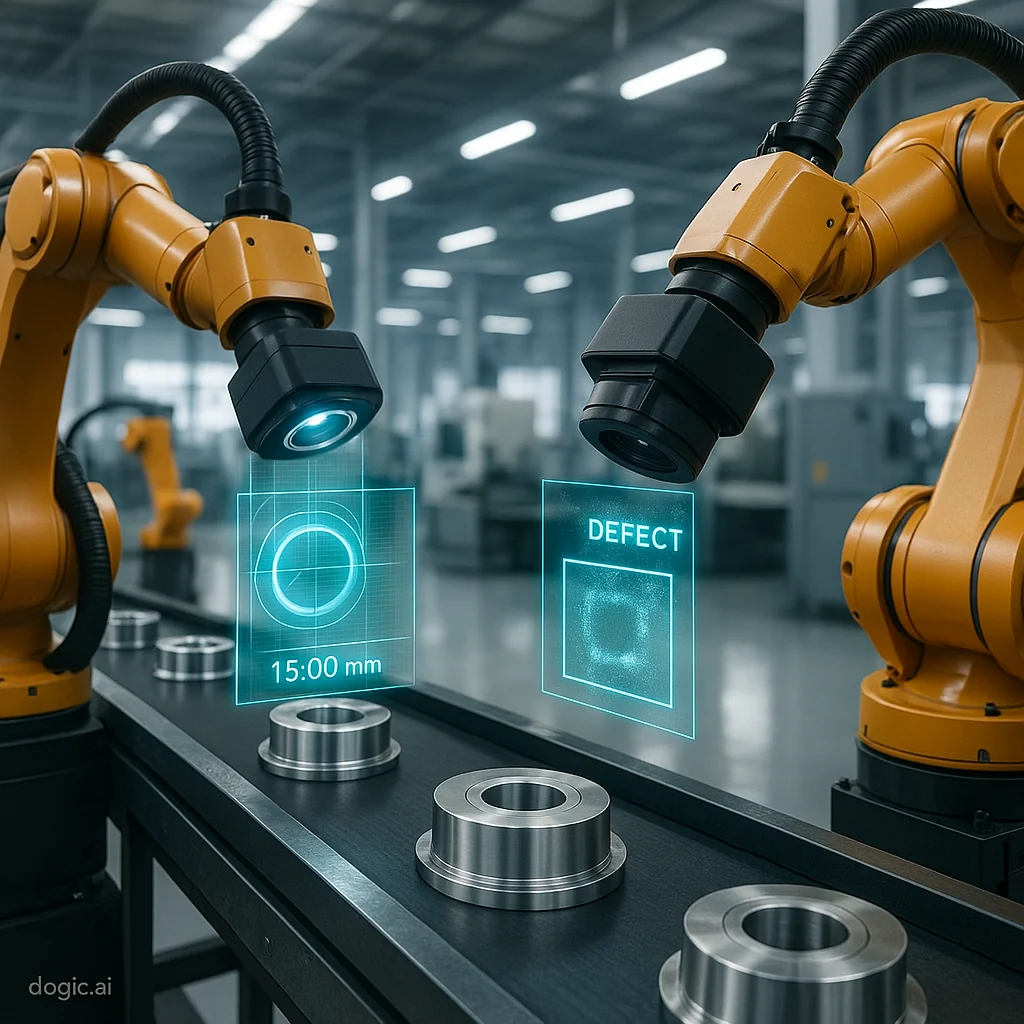 هوش مصنوعی امروز تنها یک ابزار کمکی نیست، بلکه به قلب تپنده تصمیم‌گیری در کارخانه‌ها تبدیل شده است. الگوریتم‌های پیشرفته یادگیری ماشینی می‌توانند حجم عظیمی از داده‌های تولید — از سرعت حرکت نوار نقاله گرفته تا نتایج آزمون‌های کیفیت — را تحلیل و الگوهای پنهان را کشف کنند.