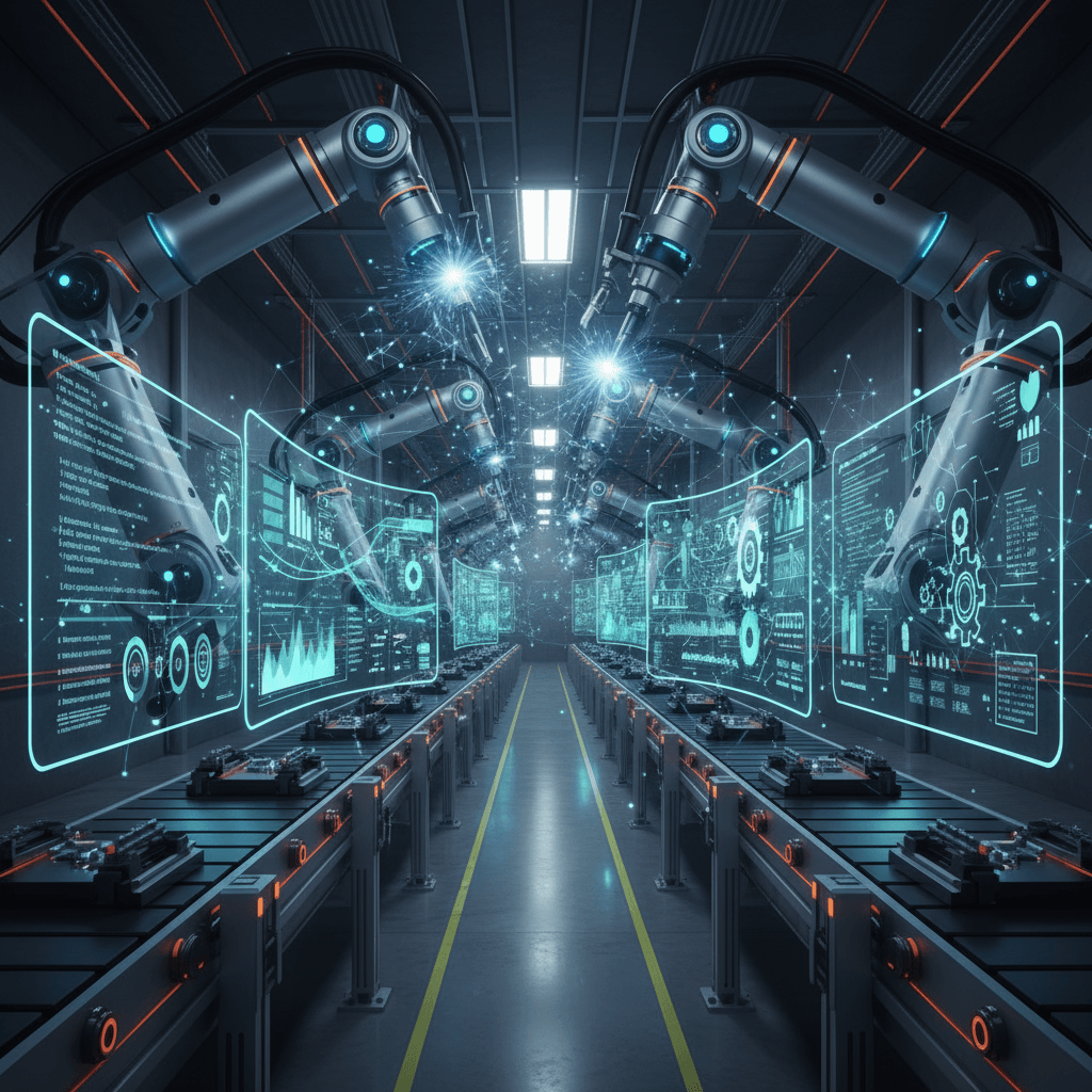 راهنمای جامع مدیریت تولید هوشمند در عصر هوش مصنوعی و اتوماسیون